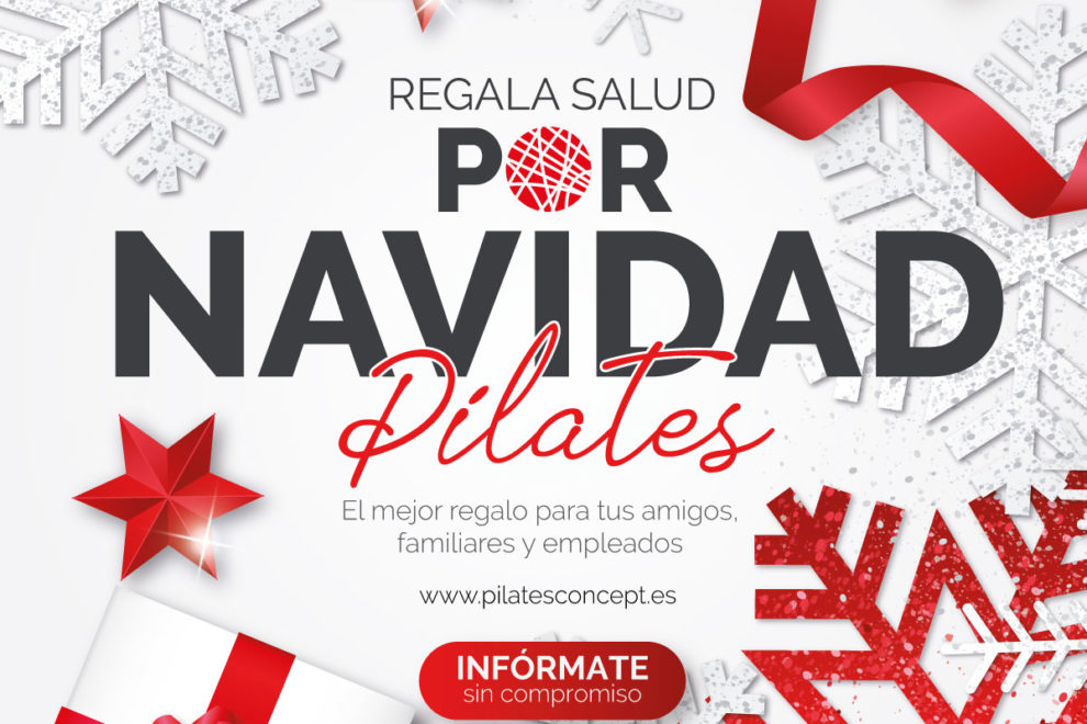 Regala salud en Navidad Tarjeta regalo Pilates